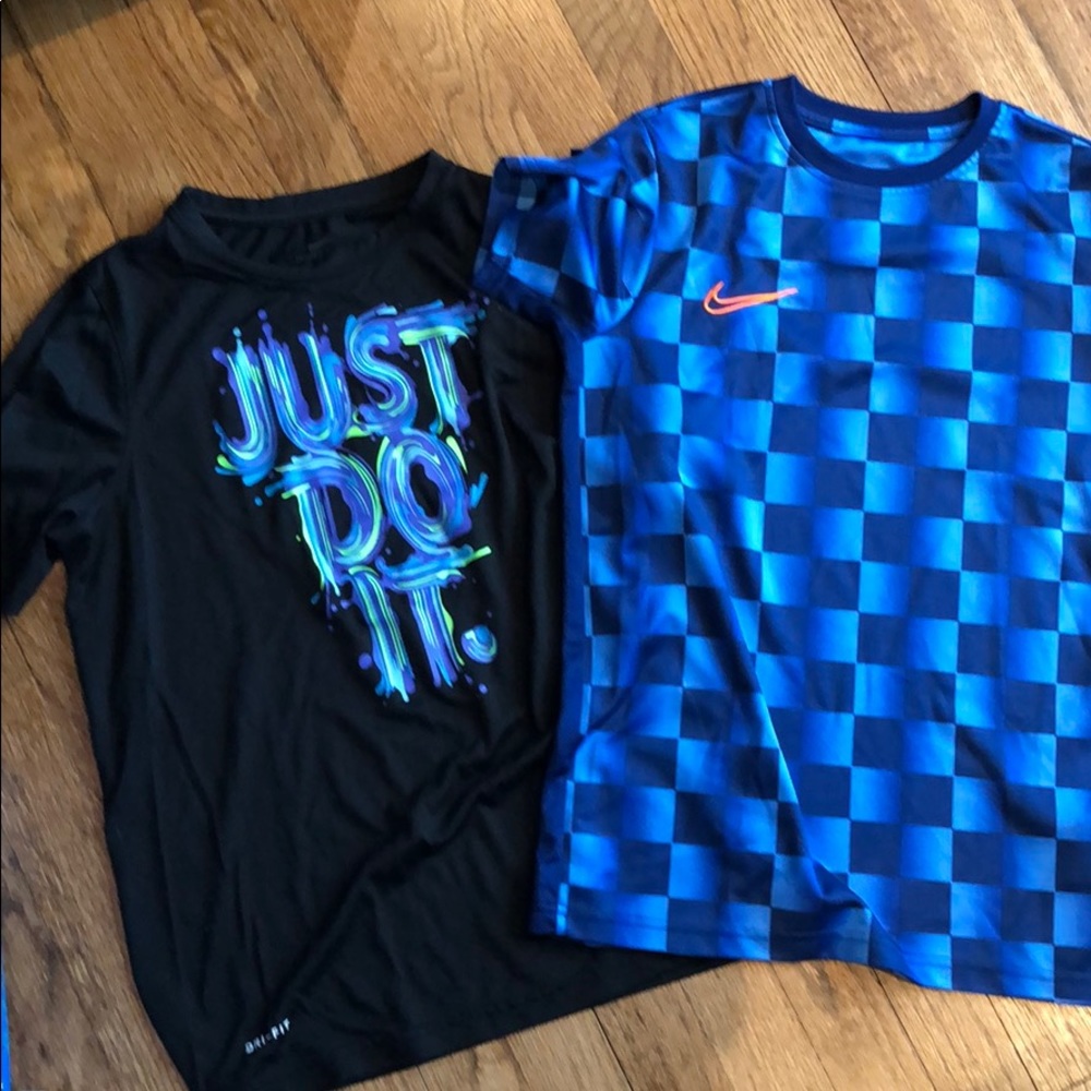 Nike dri fit shirts. 2 for $12